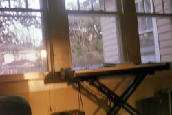 Piano and windows