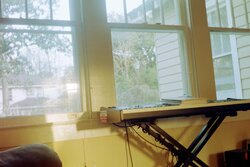 Piano and windows (brighter lighting)