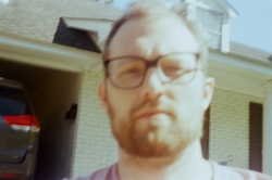 White guy with beard and glasses (me) (blurry)