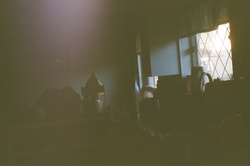 Inside kitchen (dark)