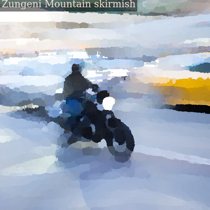 A motorcyclist in motion on the corner of W 42nd St and 6th Ave in Midtown Manhattan, New York City, on March 9, 2023. An example of kinetic art created by intentional camera movement, reminiscent of the work of Austrian-American photographer Ernst Haas (1921–1986).