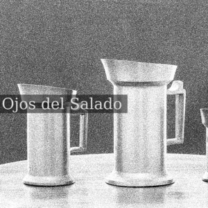 Three pewter measuring cups.